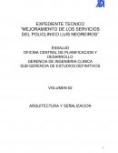 Memoria descriptiva de anteproyecto