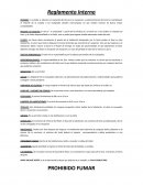 Reglamento Interno ESTADIA