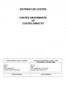 COSTEO ABSORBENTE VS COSTEO DIRECTO