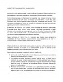 FUENTE DE FINANCIAMIENTO SIN GARANTIA