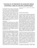 Avances en el tratamiento de esclerosis lateral amiotrófica: ideas de estudios patofisiológico