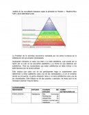 Análisis de las necesidades humanas según la pirámide de Maslow y Manfred Max Neff a nivel individual social.