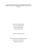LÍMITE DE CONTRACCIÓN IN VITRU Y DETERMINACIÓN DE LA MASA UNITARIA DEL SUELO EN EL TERRENO POR MEDIO DEL MÉTODO DE CONO DE ARENA