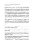 ESTILOS DE AFRONTAMIENTO ANTE EL ESTRÉS.