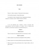 Análisis volumétrico. Valoraciones de óxido reducción
