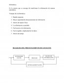 Cuestionario y Trabajo de Informatica