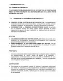 PLANTEAMIENTO DEL EQUIPAMIENTO DE UN HOSPITAL DE COMPLEJIDAD MEDIA H2 PARA POBLACIÓN DEL SECTOR 2 UBICADO EN LA ZONA NORTE DE CENTRO TRUJILLO
