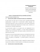 ENSAYO: LA COMUNICACIÓN POLÍTICA EN CAMPAÑAS ELECTORALES