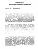 BASE DEL PLAN ESTRATEGICO DE MARKETING
