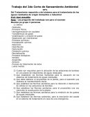 Trabajo - Corte de Saneamiento Ambiental