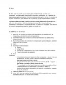 El oficio.ELEMENTOS DE UN OFICIO