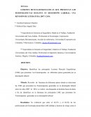 LESIONES MUSCULOESQUELETICAS QUE PRESENTAN LOS FISIOTERAPEUTAS DURANTE SU DESEMPEÑO LABORAL: UNA REVISIÓN DE LITERATURA 2007 Y 2014.