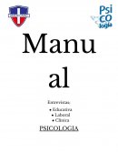 PSICOLOGIA “Teoría y técnica de la entrevista”