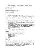 Descriptiva de casa en fraccionamiento Bosques Vallarta