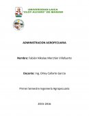 Apuntes - Administracion agropecuaria