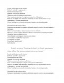 Lista de posibles acciones de solución