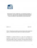 Propuesta para combatir la economía informal a partir del análisis del régimen de incorporación fiscal en México