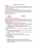 Guía Examen Final de Derecho Penal