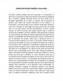 COMO GERTRUDIS ENSEÑA A SUS HIJOS.