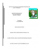 ECONOMIA: ANALISIS CRÍTICO