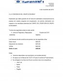 A la conciencia del Grupo Ecegaray