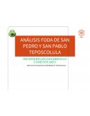 ANÁLISIS FODA DE SAN PEDRO Y SAN PABLO TEPOSCOLULA