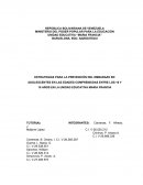 Prevenbcion del embarazo en adolescentes