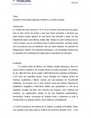 Acuerdos Comerciales Vigentes en México y la Unión Europea