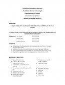 Solape de Espectros de absorción: Determinación cuantitativa de Cromo y Cobalto