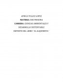 REPORTE DEL LIBRO ¨ EL ALQUIMISTA ¨