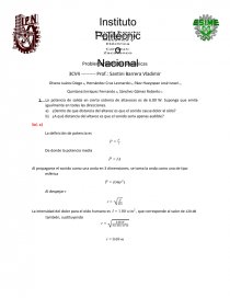Problemario Ondas Mecánicas. Página 1