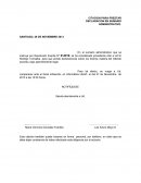 CITACION PARA PRESTAR DECLARACION EN SUMARIO ADMINISTRATIVO.