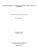 EJERCICIO PROFESIONAL DEL INGENIERO