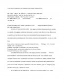 VALORACION DE LOS ALUMNOS POR CAMPO FORMATIVO.