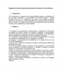 Reglamento interno subcontrato