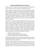 Reporte sistema financiero mexicano
