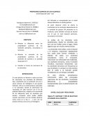 Propiedades químicas de los alcoholes