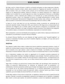 Ensayo acerca de Karl Marx