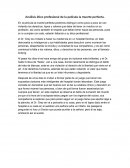 Análisis ético profesional de la pelicula La muerte perfecta