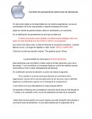 En este punto Apple se ha desarrollado de una manera espectacular