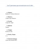 Las cinco personas que encontraras en el cielo - Ensayo