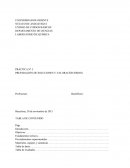 Preparacion de soluciones y valoracion redox