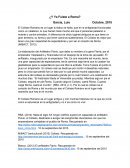 ¿Y ya fuiste a Roma?