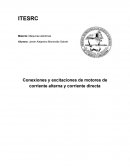 Conexiones y excitaciones de motores de corriente alterna y corriente directa