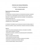 PROTOCOLO DE CIRUGIA PERIODONTAL