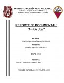 REPORTE DE DOCUMENTAL: “Inside Job”