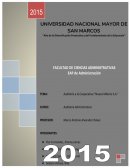 Informe de auditoria administrativa: Cooperativa de Ahorro Y Crédito “Nuevo Milenio S.A”