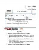 Examen de química ambiental