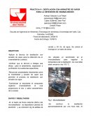 PRACTICA # 1: DESTILACION CON ARRASTRE DE VAPOR PARA LA OBTENCION DE CINAMALDEHIDO