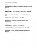 Profesionistas en acción